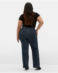 City Chic - Harley Fit Ivy Straight Leg Short Jean