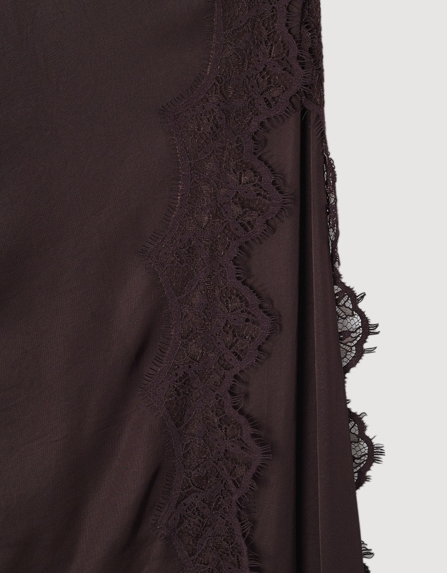 Revibe - Repaired Shona Joy Allegra Lace Panelled Maxi Dress