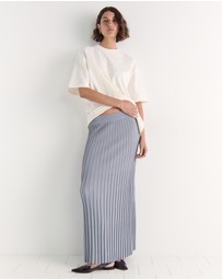 Staple the Label - Vera Rib Knit Midi Skirt
