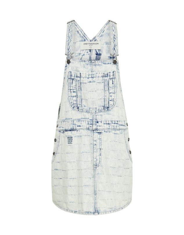 ONE TEASPOON - Checkmate Stanton St Mini Dress