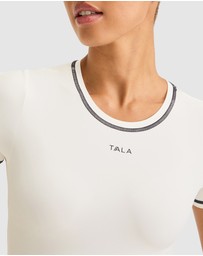TALA - Ultralite Contrast Stitch Active Tee