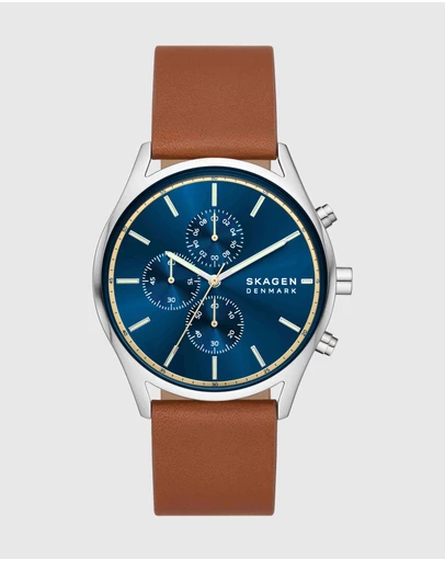 Skagen - Holst Brown Chronograph Watch