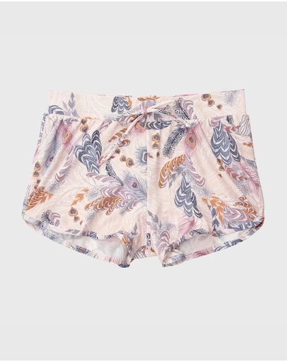 Aqua Blu Kids - Plumeria Lycra Boardshorts - Teens