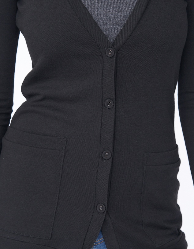 Amelius - Celia Buttoned Knit Cardigan