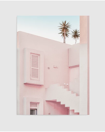 Olive et Oriel - Ibiza Hotel II Art Print