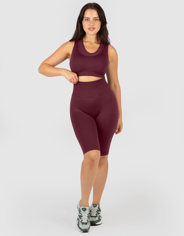 B Free Intimate Apparel - Seamless High Waist Long Biker Shorts
