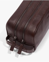 Country Road - Large Leather Wash Bag