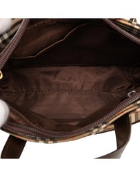 Pre-Loved by Azura Reborn - Pre-Loved Haymarket Check Canvas Handbag