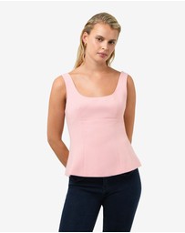 Forcast - Nikki Peplum Top