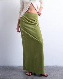 TOPSHOP - Co-ord Velvet Maxi Skirt