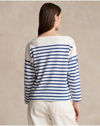 Polo Ralph Lauren - Striped Boatneck Mariner Tee