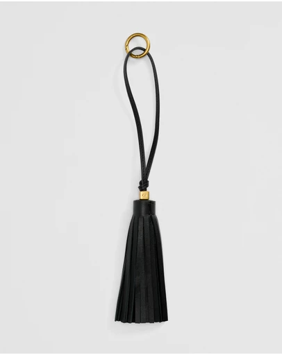 Country Road - Tassel Leather Charm