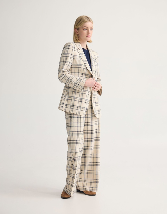 Oxford - Lauren Check Suit Pant