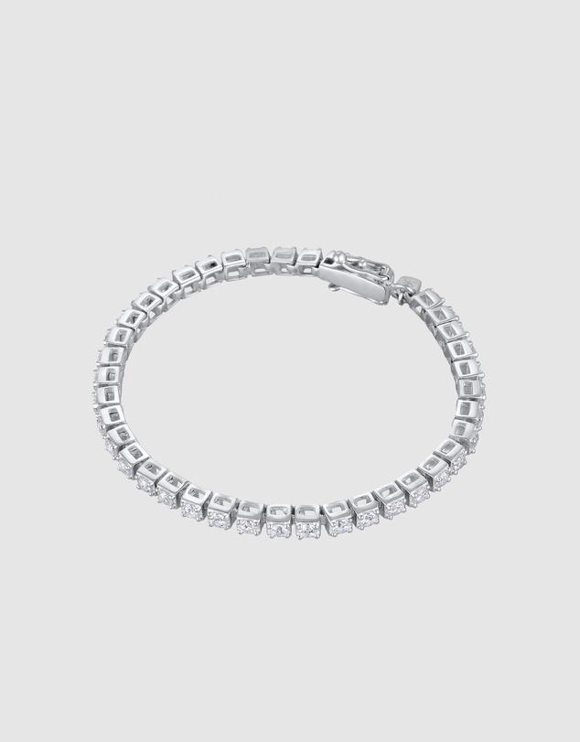 Kuzzoi - ICONIC EXCLUSIVE - Zirconia Tennis Bracelet in 925 Sterling Silver