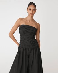 Forcast - Cathy Cotton Modal Midi Dress