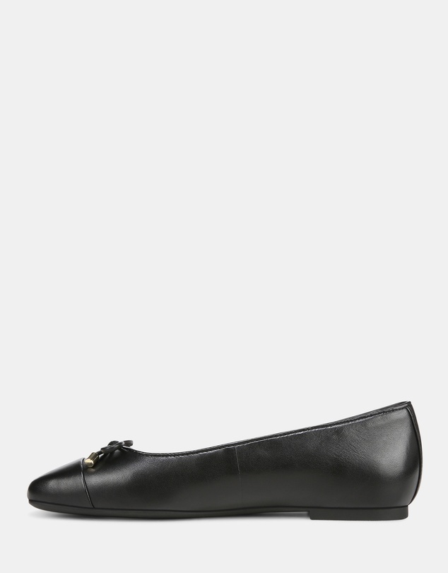 Vionic - Klara Ballet Flat - Black Leather