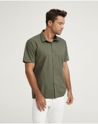 Oxford - Leyton Printed Short Sleeve Shirt