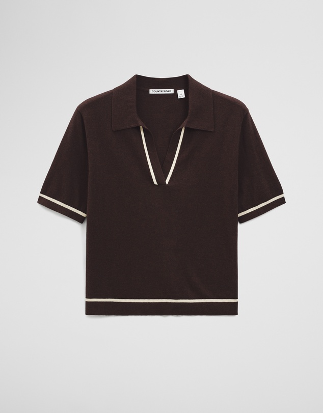 Country Road - Cashmere Blend Short Sleeve Knit