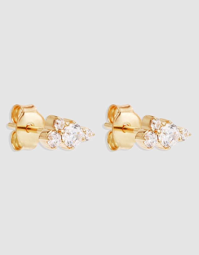 By Charlotte - Mist Stud Earrings