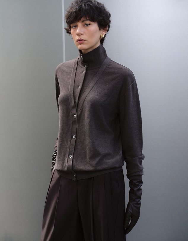 Source Unknown - Fabbie Layered Cardigan