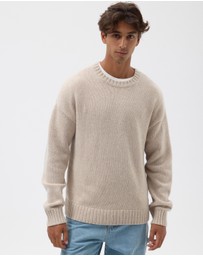 AERE - Merino Wool Chunky Crew Neck Sweater