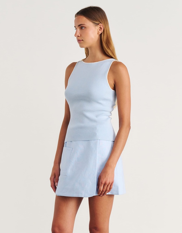 Jag - Lydia Contrast Knit Tank