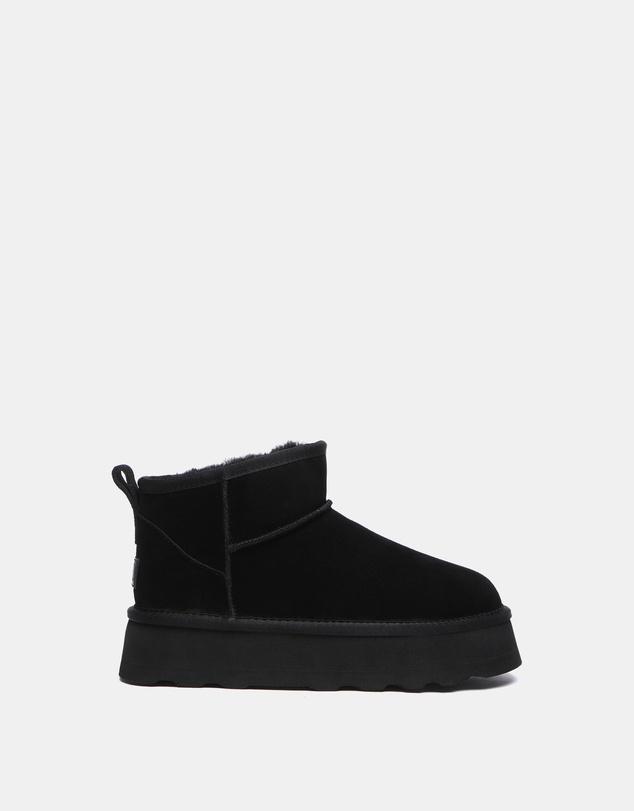 EVERAU - Australian Shepherd Ugg Thick Bottom Ronnie Cow Suede Upper UGG Boots