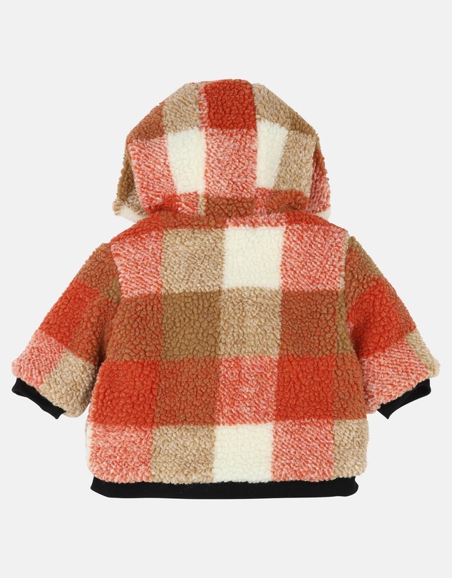 Fox & Finch - Mr Fox Sherpa Check Jacket - Babies