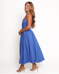 Petal & Pup - Solis Midi Dress - Electric Blue