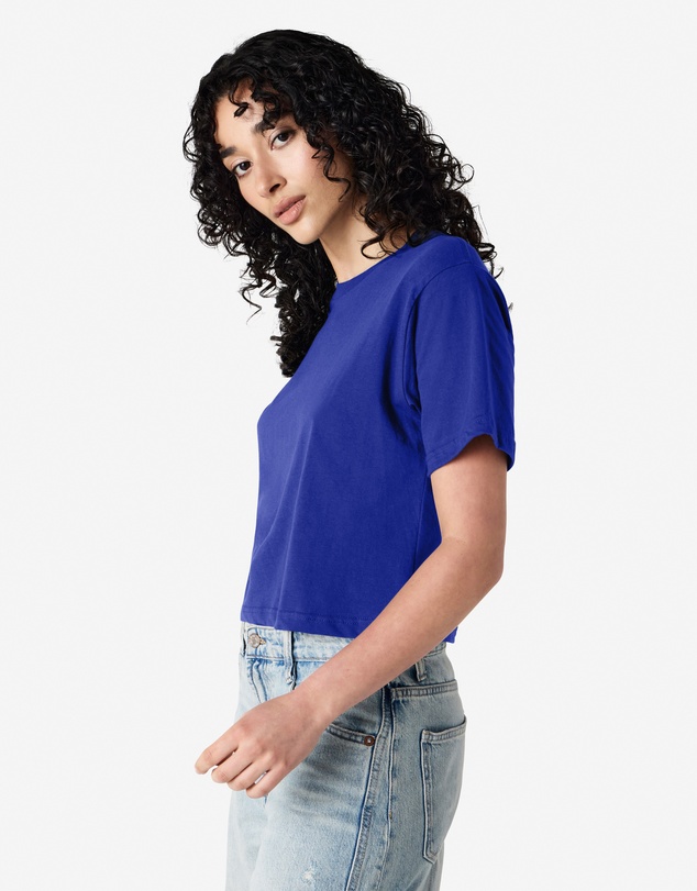 American Apparel - Women's Fine Jersey Boxy T-Shirt