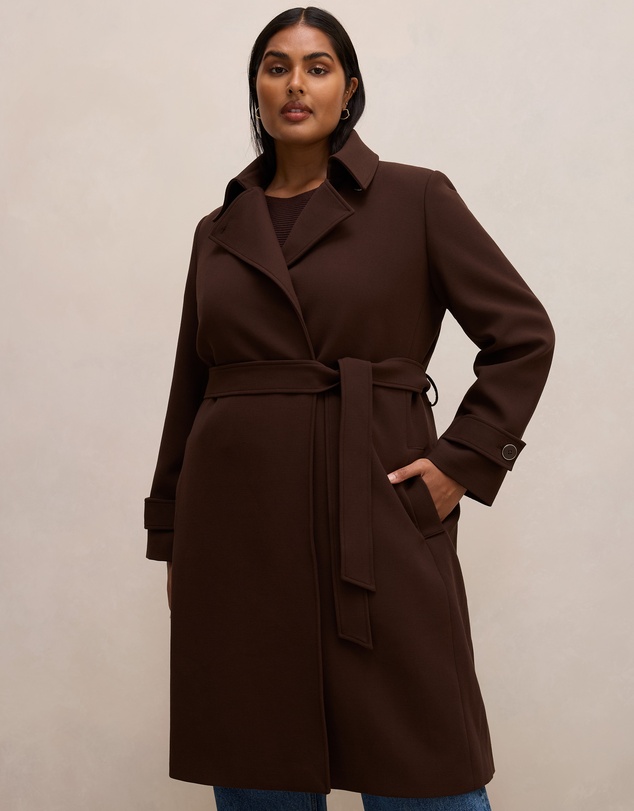 Forever New Curve - Tayla Curve Trench Coat