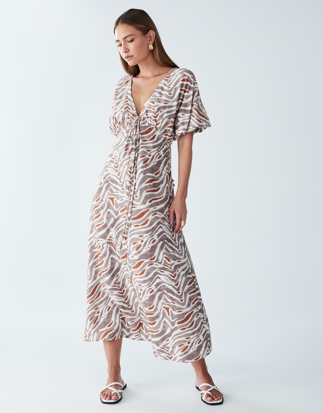 ST MRLO - Blossom Midi Dress