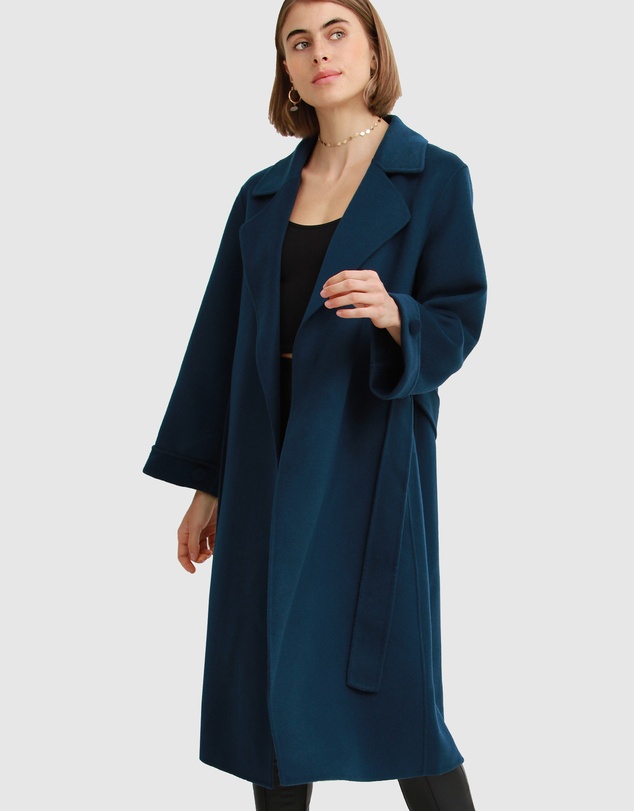 Belle & Bloom - Stay Wild Oversized Wool Coat