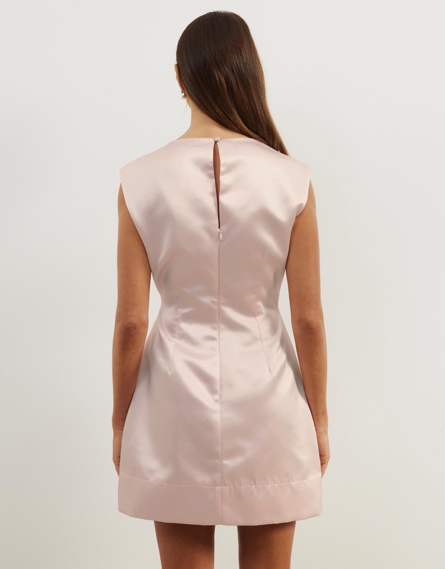 Atmos&Here - Rosie Structured Satin Mini Dress