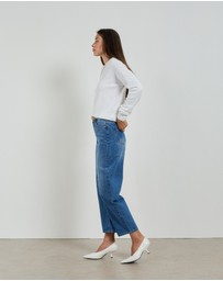 DRICOPER DENIM - Dina Rodeo Cropped Barrel Jeans
