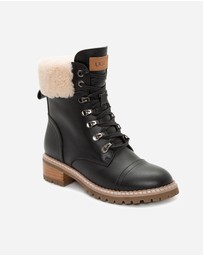 Ozwear Connection Uggs - Ugg Lyric Ankle Zip Boots