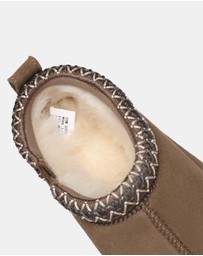 EVERAU - Australian Shepherd Ugg Tay Kids Cow Suede Upper House Shoes