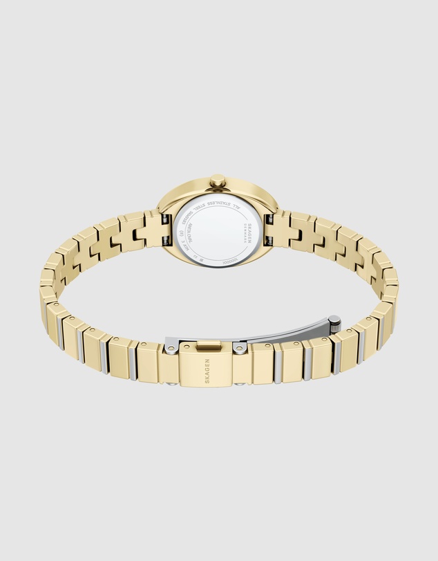 Skagen - Anita Oval Two Tone Analogue Watch