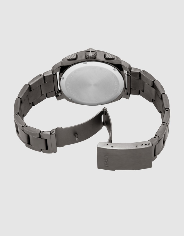 Fossil - Machine Gun-Metal Chronograph Watch