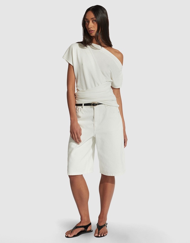 Decjuba - Ruby Gathered Top