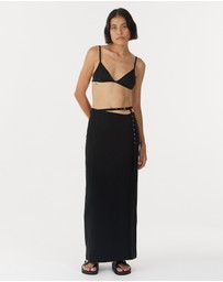 Third Form - Chrome Vision Asymmetric Skirt