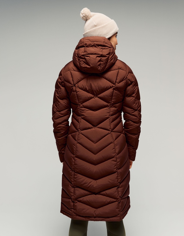 Kathmandu - Winterburn Down Puffer 600 Fill Longline Warm Winter Coat