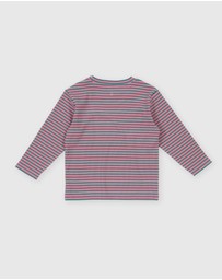 Goldie + Ace - Essential Stripe Rib Top - Babies-Kids