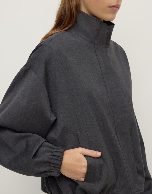 Assembly Label - Dani Wool Drawcord Jacket