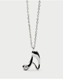 PDPAOLA - Initial 2026 A Silver Pendant Necklace