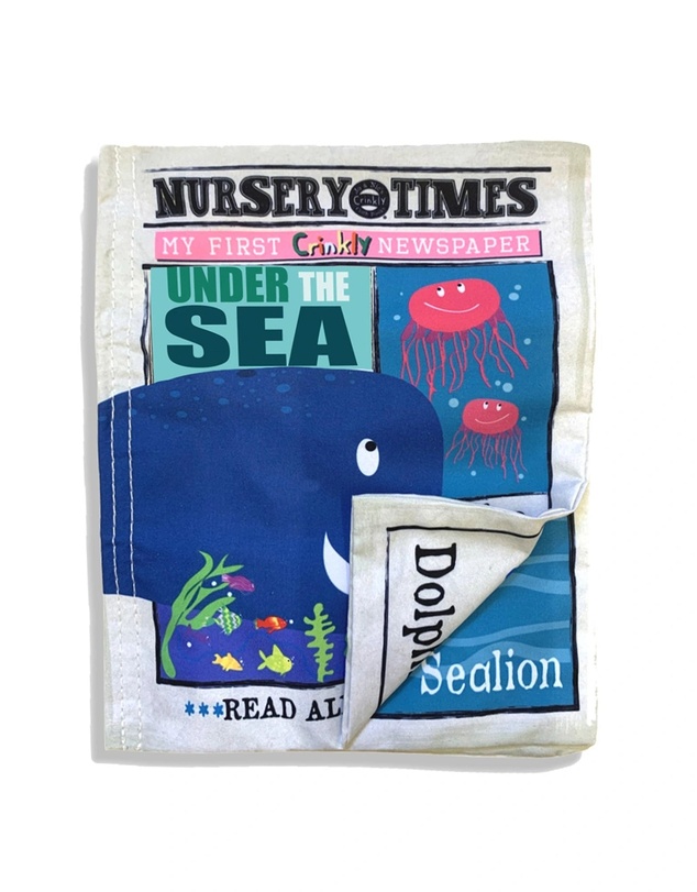 Jo and Nics Crinkly Cloth Books - Under The Sea