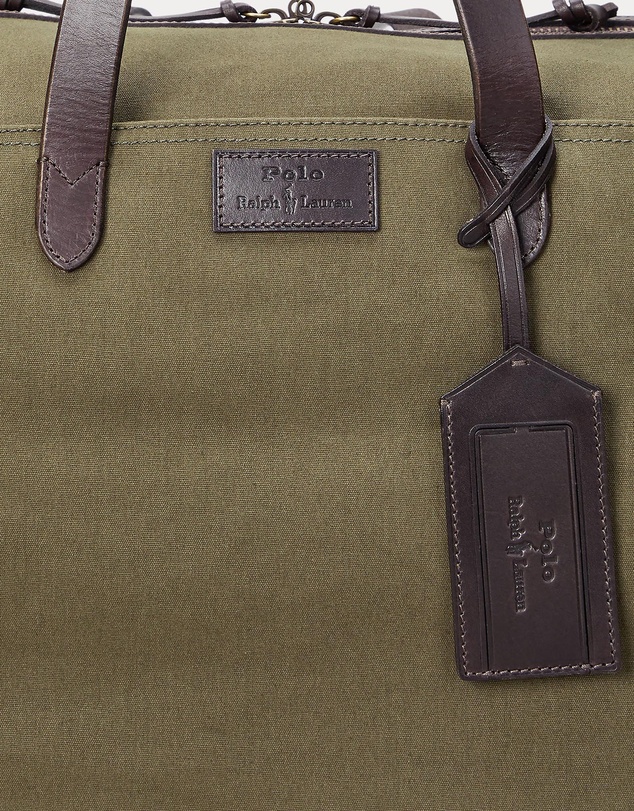 Polo Ralph Lauren - Leather-Trim Canvas Duffel