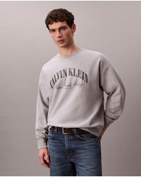 Calvin Klein Jeans - Terry Logo Graphic Relaxed Sweatshirt