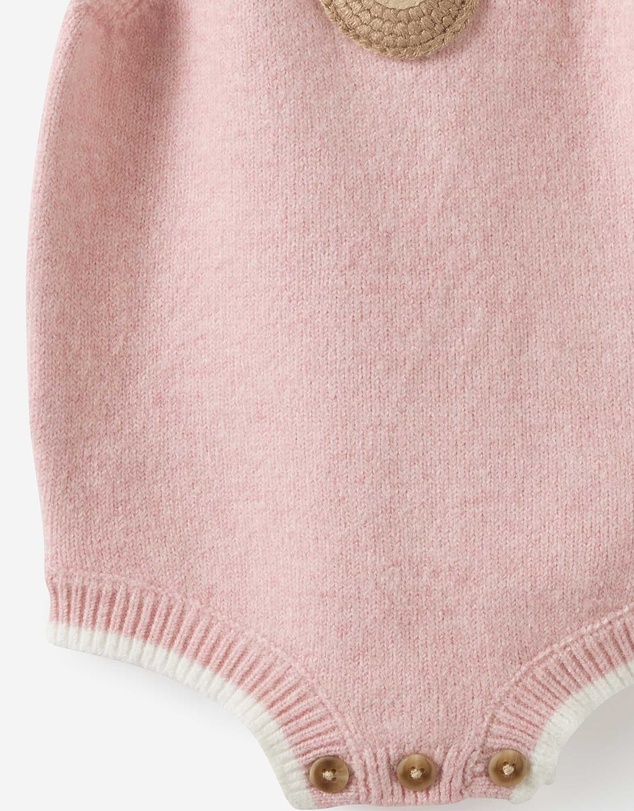 Cotton On Kids - Baby Organic Blend Knit Bubbysuit