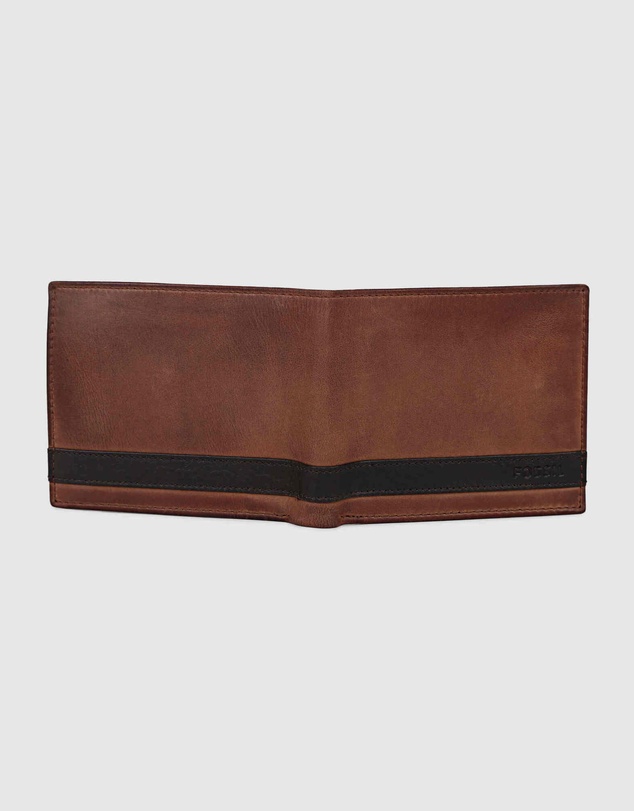 Fossil - Quinn Brown Large Coin Pocket Bifold